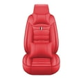 thumbnail image 3 of Maidao Car Seat Covers for Cadillac for CTS 200-2013 5 Seats Leather Waterproof Front Rear Cushion Protector&nbsp;Full Set Red, 3 of 7