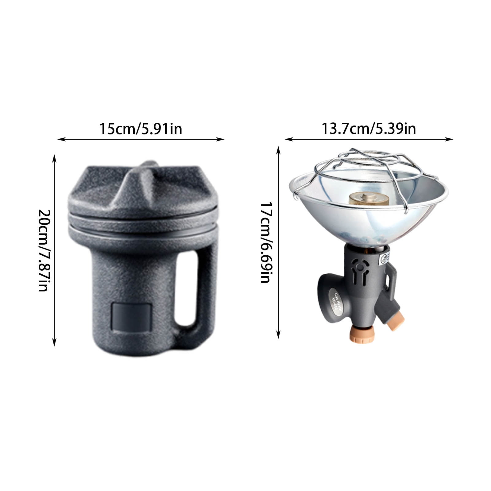 IPEWLEX Portable Outdoor Heater for Camping, Fishing & Hiking - Fast Heating Mini Stove with Electronic Ignition, Lightweight & Compact Design