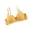 Yellow, variant on Kureaily Women Casual Solid Color Multicolor Breathable Push Up Bra Adjustable Strap Underwear Sport Everyday Bra