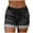 Black, variant on zbxnLI Women's Athletic Shorts Plus Size Running Shorts Drawstring Elastic Waist Casual Shorts with Pockets