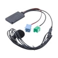 thumbnail image 2 of Adaptador de entrada auxiliar de audio con cable, práctico y fácil de usar, conectar y usar, adaptador de entrada auxiliar para estéreo de automóvil. con micrófono, 2 of 8