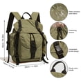 thumbnail image 2 of AUXDIQ Hiking Backpack 16L Lightweight Backpack Travel Daypack for Women Men Green, 2 of 6