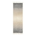thumbnail image 3 of Unique Loom Hygge Shag Collection Area Rug - Gradient (2' 7" x 8' 2" Runner Gray/Beige), 3 of 7