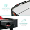thumbnail image 6 of BOBOKY  40in Portable Tabletop Air Hockey Arcade Table for Game Room With 100V Motor, Electric Fan, 2 Strikers, 2 Pucks, 40"L x 20"W x 8.5"H,Arcade, 6 of 8