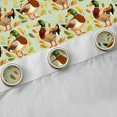thumbnail image 4 of jejeloiu Cute Mallard Duck Blackout Curtains Set of 2 (52x84 Each),Rustic Animals Window Curtains For Men Women, 4 of 6