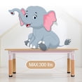 thumbnail image 6 of Danolapsi Kids Table and Chairs Set,Height Adjustable Desk with 6 Seats for Ages 2-10,Arts & Crafts Table,Graffiti Desktop,Non-Slip Legs,Max 300lbs,Children Multi-Activity Table for Classrooms, 6 of 7