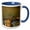 Blue/White, variant on 3drose, Blue-winged Teal Bird, Rio Grande Valley, Texas - Na02 Rnu0472 - Rolf Nussbaumer, 11oz Two-tone Yellow Mug