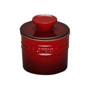 Le Creuset - Butter crock - Size 4.02 in - Height 4 in - 6 fl.oz - cherry