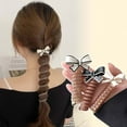 thumbnail image 3 of Colorful Telephone Wire Hair Bands for Kids,Spiral Hair Ties No Crease,Elastic Hair Tie with Bowknot Braided,Waterproof Phone Cord Hair Coils,Elastic Hair Ties Hair Accessories for Women Girls Kids, 3 of 5