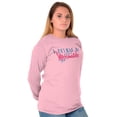 thumbnail image 5 of I Believe in Mermaids Cute Adorable Women's Long Sleeve T Shirt Brisco Brands M, 5 of 6