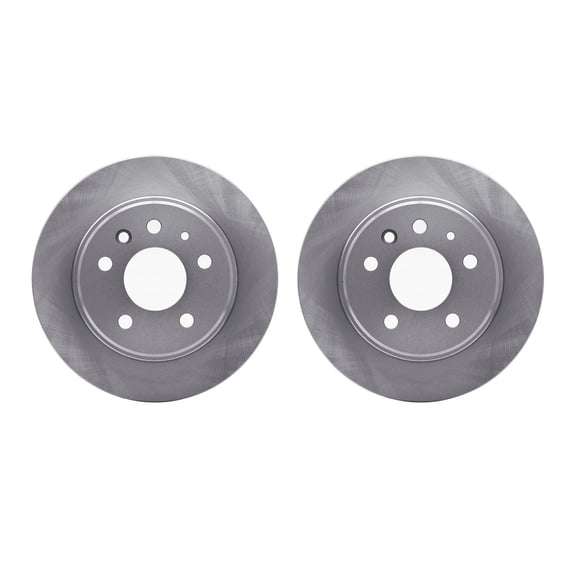 Dynamic Friction Company Rear Brake Rotors 6002-63003