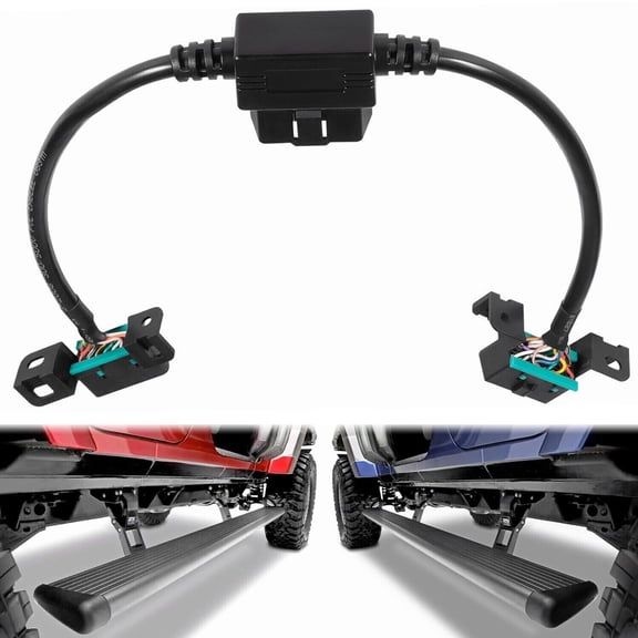 For PowerSteps Running Boards OBDII Plug-N-Play Pass Through Harness 76404-01A