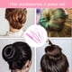 thumbnail image 5 of Minnieouse Herramienta de cola de caballo para el cabello con de tracción Durable Buen seguro Loop Tail Styling Peinado Decoraciones Type2 NO2, 5 of 6