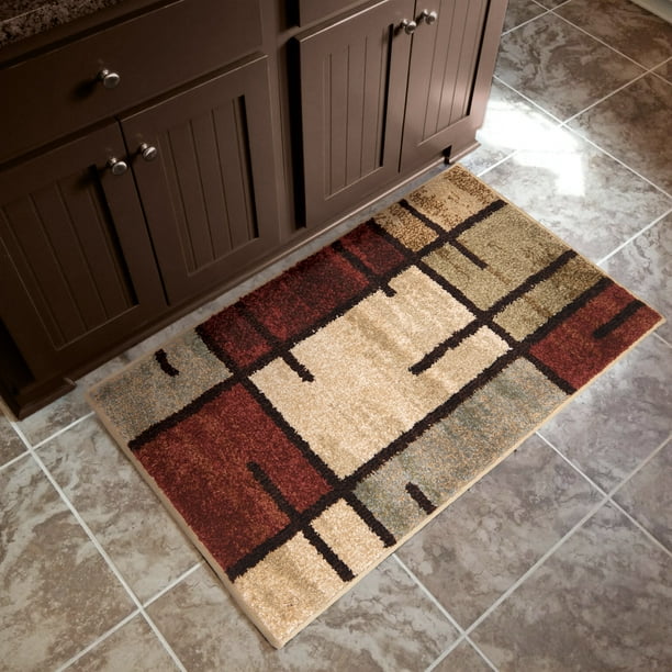Better Homes Gardens Spice Grid, 1 8 X 2 10 Rug Size