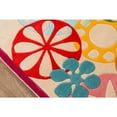 thumbnail image 3 of Momeni Rugs Lil' Mo Hipster Collection, Kids Themed Hand Carved & Tufted Area Rug, 5' x 7', Ivory, 3 of 4