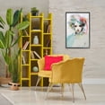 thumbnail image 3 of Stupell Industries Abstract Hair Visage Novelty Painting Black Framed Art Print Wall Art, 20 x 30, 3 of 10