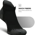 thumbnail image 6 of Feetures Elite Max Cushion No Show Tab Ankle Socks - Sport Sock with Targeted Compression - New Black, XL (1 Pair), 6 of 8