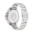 thumbnail image 3 of Reloj Nautica Cab Clearwater Beach 3 Manecillas Caratula Negro y Brazalete Plata Caja 48mm NAPCWS301, 3 of 3