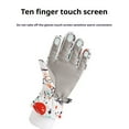 thumbnail image 6 of AXKIIN Children'S Ski Gloves, Touchscreen-Compatible Snow Gloves, Waterproof And Windproof Gloves, Fleece-Lined Warm Gloves，Rocket-Themed Ski Gloves,Suitable for ages 4-12,S, 6 of 7