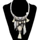 thumbnail image 3 of Ethnic Vintage Boho Thread Long Tassel Necklaces For Women Feather Beads Necklace Bohemian Gypsy Turkish Party Jewelry Gift, 3 of 5