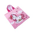 thumbnail image 1 of Fugacal Baby Beach Towel,Swim Robe,Kids Hooded Towel Bright Colors Comfortable Soft Buttonless Swimming Robe For Girls, 1 of 8