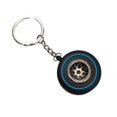 thumbnail image 2 of Car Tyre Keychain Soft Rubber Tire Keychain Creative Small Tire Pendant Car Decoration Auto Accessories Gift, 2 of 4