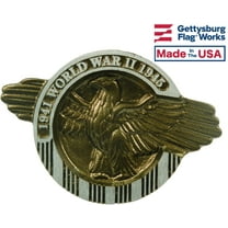 WWII Aluminum Grave Marker and Aluminum Rod, Cemetery Memorial Flag Holder, Veteran Plaque, Made in USA