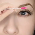 thumbnail image 4 of Dsseng 100 Pcs Crystal Mascara Wands Disposable Eyelash Eyebrow Spoolie Brush for Makeup Eyelash Extensions (Pink), 4 of 6