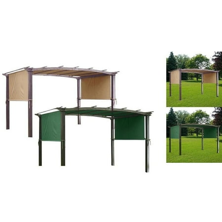 17*6.5 Feet Anti UV Protective Patio Pergola Canopy Replacement Cover Outdoor Garden Yard Sun Shelter Beach Tent