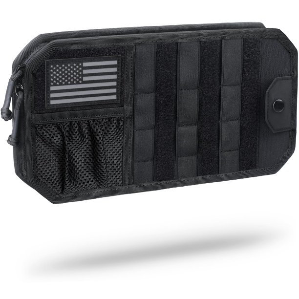 Organizador de parasol para coche WYNEX Molle Panel con bolsa de almacenamiento