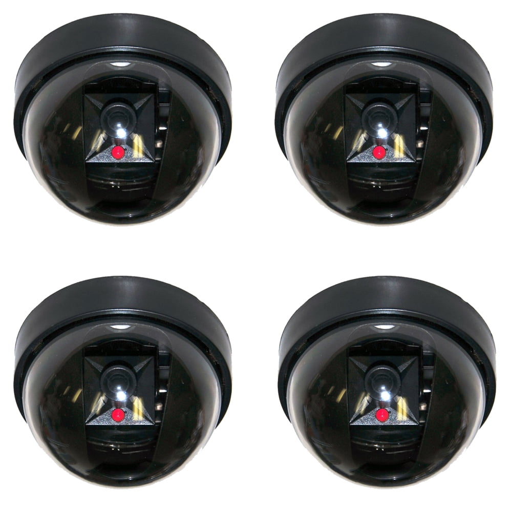 VideoSecu 4 Pack Dummy Fake Infrared IR LED Imitation Simulated Indoor