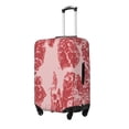 thumbnail image 2 of Cauagu Red Meat Print Travel Luggage Cover,Travel Dust-proof Suitcase Cover Softside Suitcase Protector for 18-32inch,Not Included Suitcase, 2 of 8