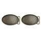 thumbnail image 1 of 2x aleación de bronce para hombre hebilla de cinturón novedad cinturón de vaquero reemplazos fabricación de joyas, 1 of 9