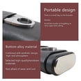 thumbnail image 4 of Three-finger Portable Cigar Humidor Brown And Black Two Choices Cowhide Material Leather Case With Silver Cigar Cutter, 4 of 5
