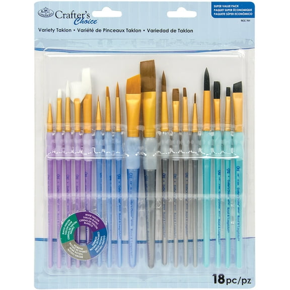 Crafter's Choice™ 18pc Variety Taklon