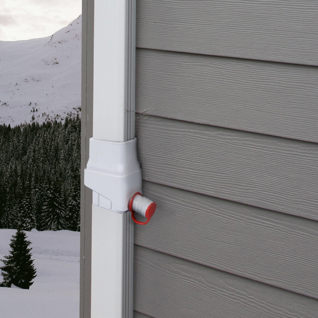 SDFGTstore Professional Grades Rain Barrels Diverter Downspout Compatible Heavy Type