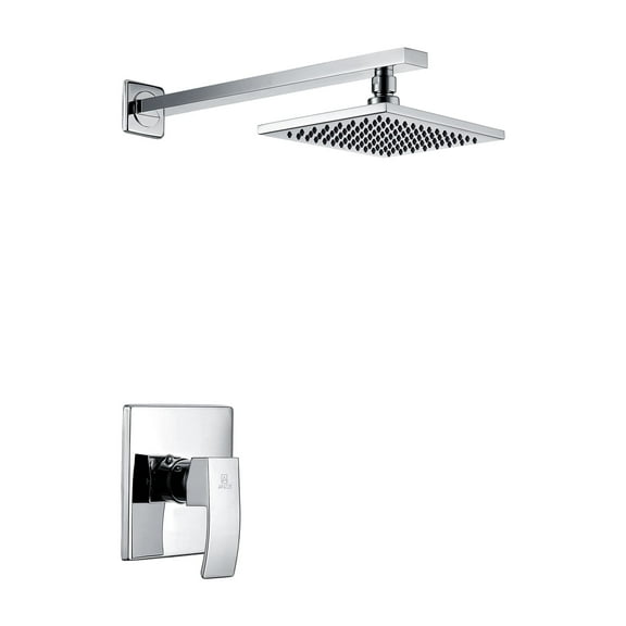 Anzzi SH-AZ041ORB 12.55 in. Viace Series 1-Spray Fixed Showerhead in Oil Rubbed Bronze
