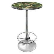 Trademark Global Hunt Camo Chrome Pub Table
