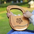 thumbnail image 4 of , arpa de 16 cuerdas cuerpo con llave de afinación de cuerda, gran música, principiantes, , adultos Gloria arpa lira 16 cuerdas, 4 of 9