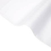 Cotton Polyester Broadcloth Fabric Premium Apparel Quilting 60 Wide Sold By the Yard Wholesale (White, 1 Yard)