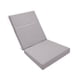 thumbnail image 5 of Cojín para silla de patio, cojín para mecedora, acolchado grueso de repuesto con respaldo Gris claro, 5 of 9