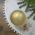 thumbnail image 2 of Northlight Matte Vegas Gold Shatterproof Christmas Ball Ornament 10" (250mm), 2 of 4
