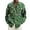 A-Green606, variant on XIAONU Mens Sparkly Disco Shirt Button Down Long Sleeve Top Party Nightclub Wear Shirts