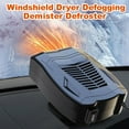 thumbnail image 4 of 12V/24V Portable Electric Car Heater Fan Windshield Dryer Car Defogging and Defroster, 4 of 8