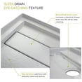 thumbnail image 6 of Transolid Trs_Flu6030l Flu-Series 60" X 30" Rectangular Shower Base - White, 6 of 7