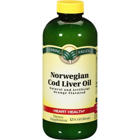 Spring Valley Norwegian Cod Liver Oil, 12 Oz