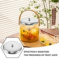 thumbnail image 3 of TABLZONE Plated Silver Stainless Steel Lid for Drink Dispensers with Spill Resistant Secure Fit, 3 of 8