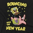 thumbnail image 2 of Spongebob Squarepants T-Shirt Bouncing Into The New Year Unisex Graphic Tee For Men & Women, 2 of 7