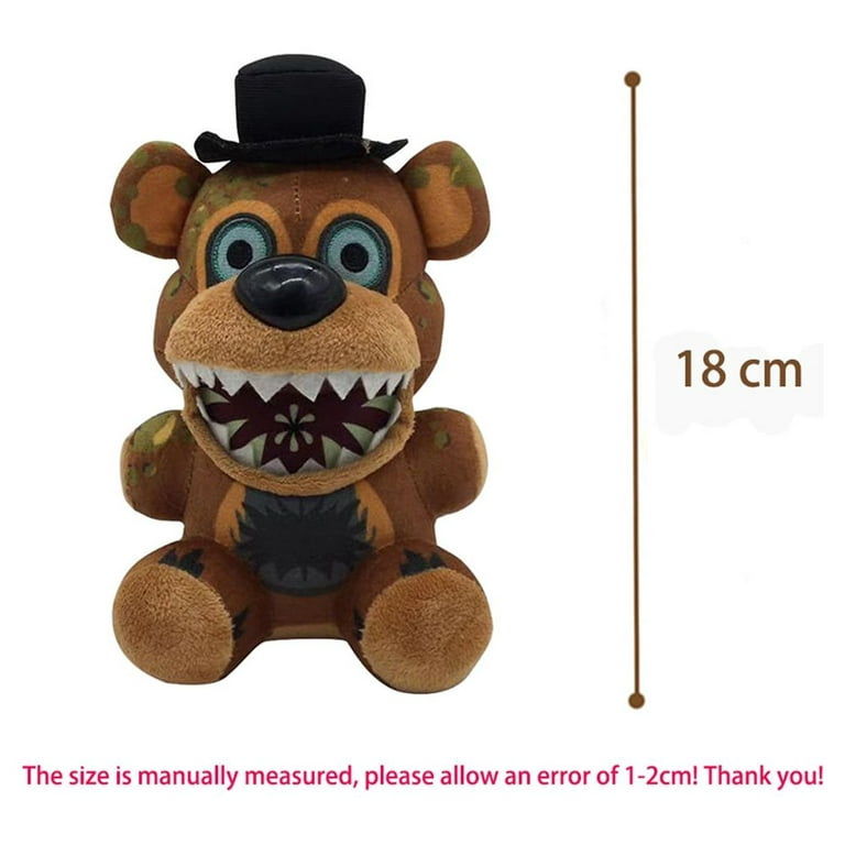 18cm FNAF Freddy Fazbear Fnaf Plush Shopee Stuffed Animal Toy For