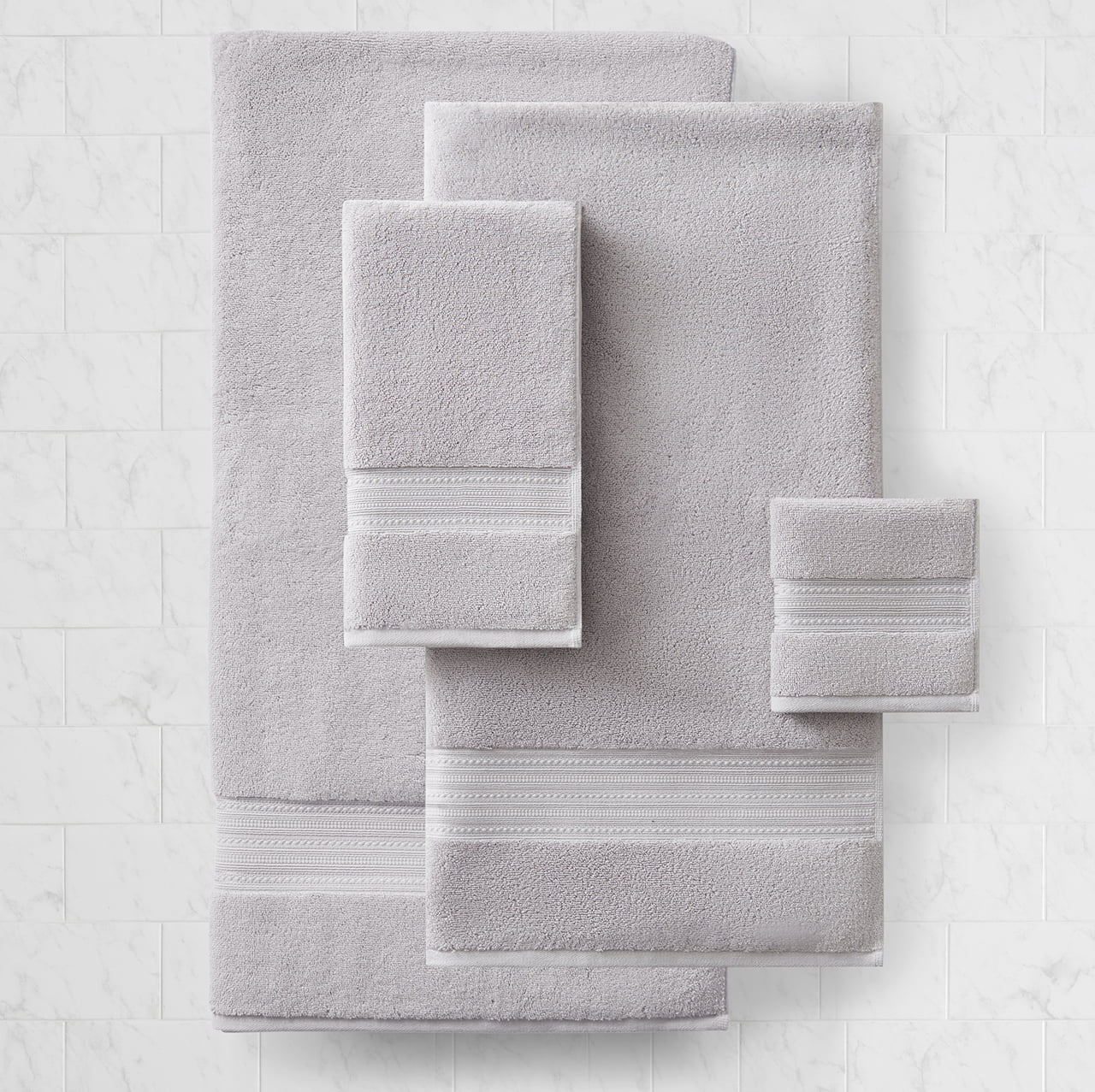 Intelligent Design Gwen 6-pc. Bath Towel Set, Color: Gray - JCPenney
